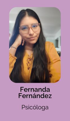 foto de la psicóloga Fernanda Fernández